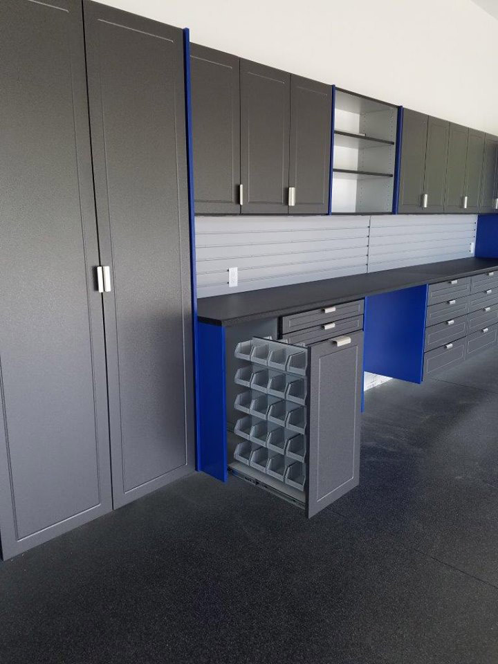Pewter Garage Cabinets Fort Lauderdale FL